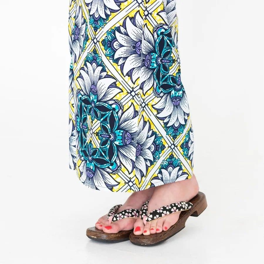 【Chérie COCO】浴衣 麗 Urara アフリカ布×和モダン