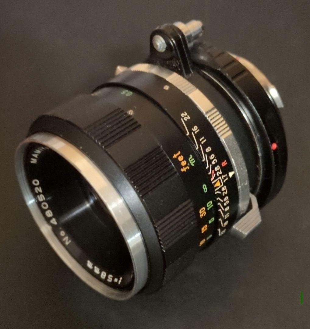 MAMIYA Sekor F.C. 58mm F1.7 ライカM改造
