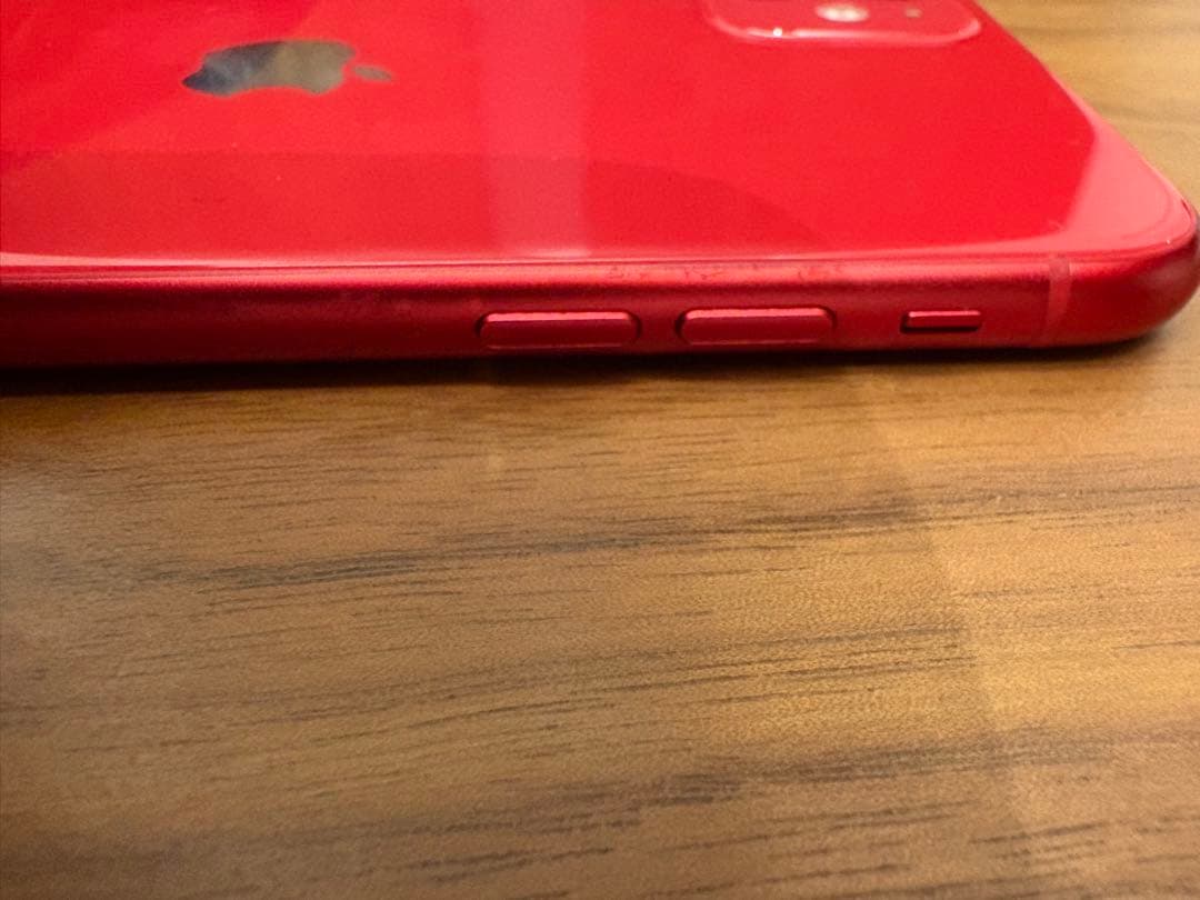 【値下げ】iPhone 11 64GB RED◆SIMロックあり◆初期化済◆美品