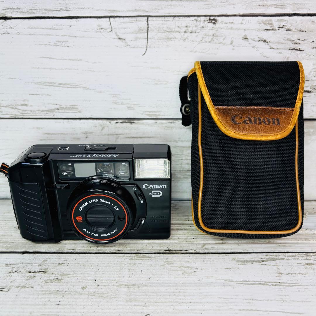 【動作良好】Canonフィルムカメラ Autoboy 2 QUARTZ DATE