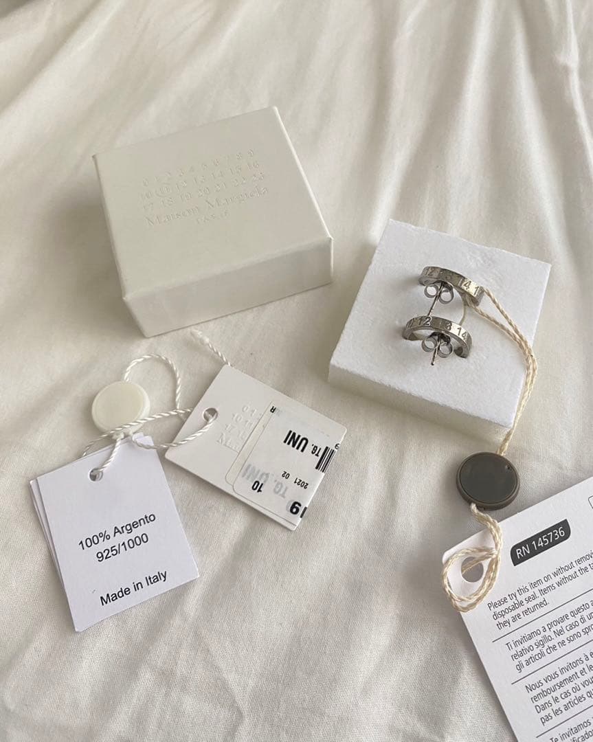 おいなりさん専用　22AW メゾン マルジェラ ナンバリングピアス