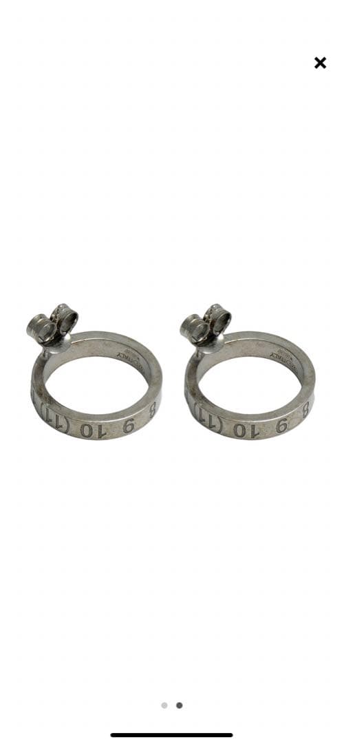 おいなりさん専用　22AW メゾン マルジェラ ナンバリングピアス