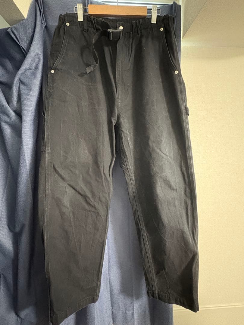 COMME des GARÇONS HOMME ブラックペインターパンツ