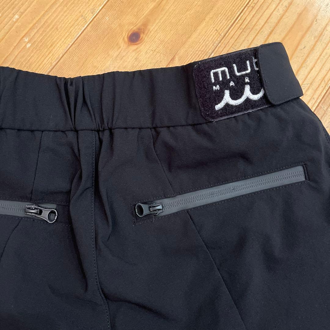 ムータマリン muta MARINE ジョガーパンツ ストレッチ 裾ジップ