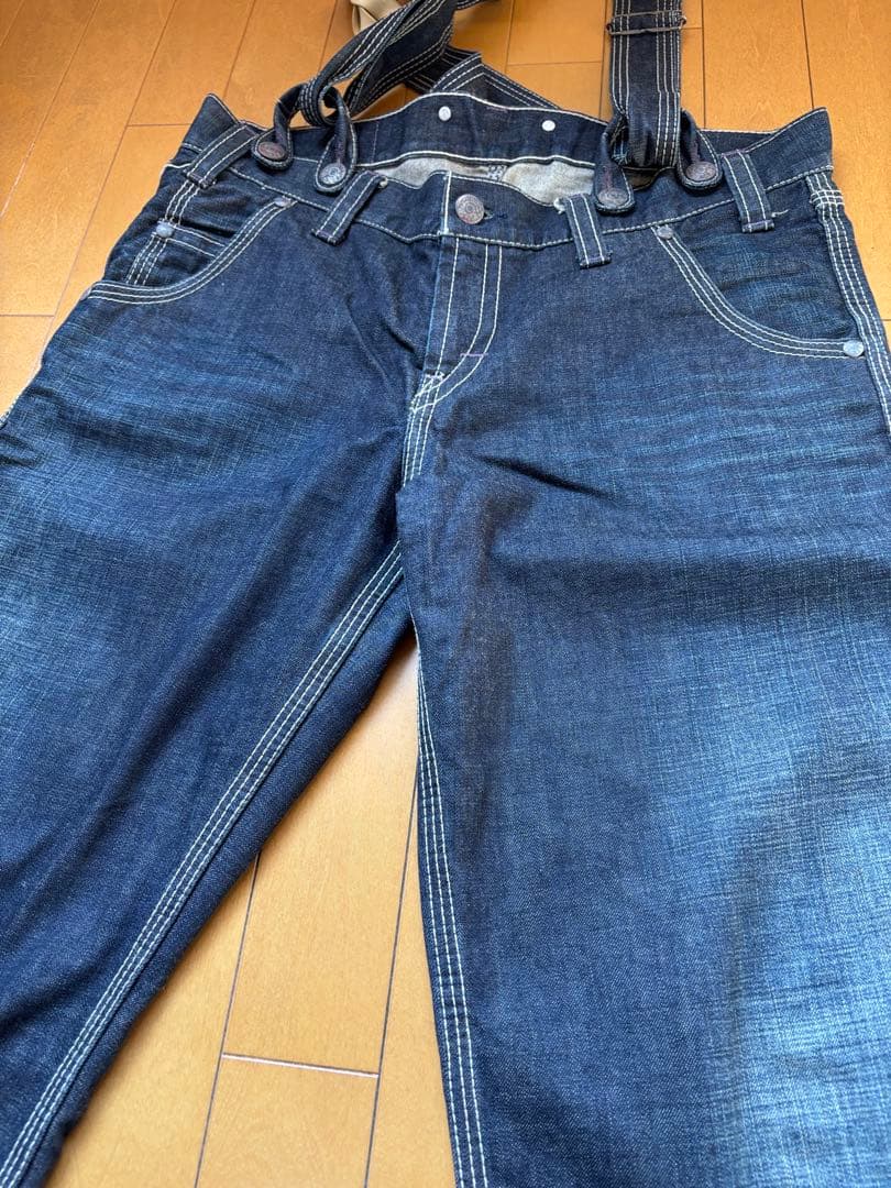 レア LEVI'S 703 サスペンダー付 デニム W36 リーバイス