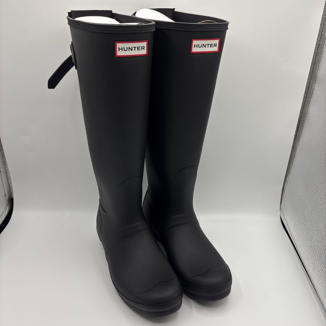 【新品】HUNTER ハンター レインブーツ 雨靴 長靴 25cm