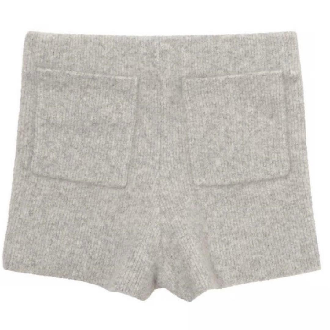 NKNIT ニットパンツ グレー