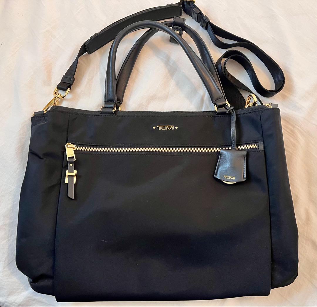 TUMI ブラック レディース ビジネスバッグ