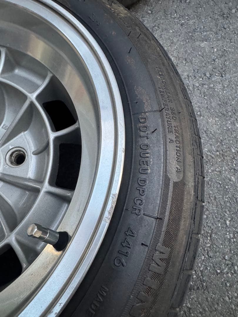 も*ー様 トスコホイール　8J-18.8J+-0　114.3 4H 4本セット