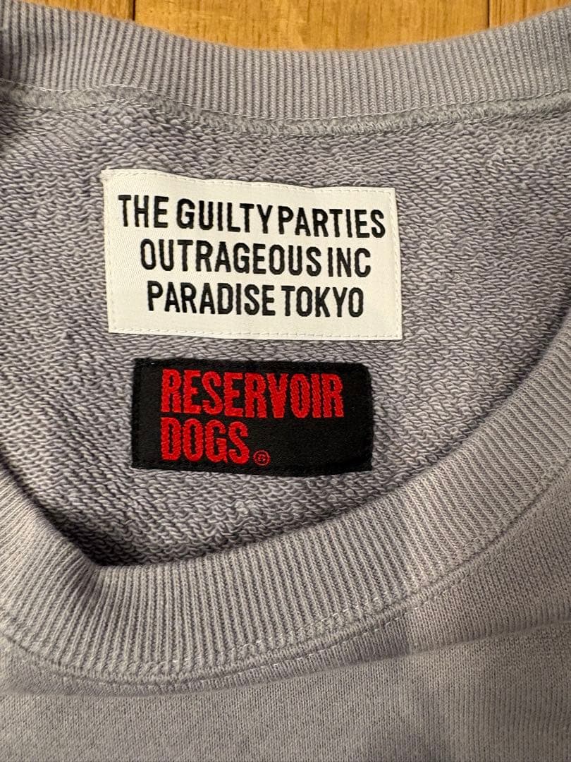 WACKO MARIA RESERVOIR DOGS コラボスウェット