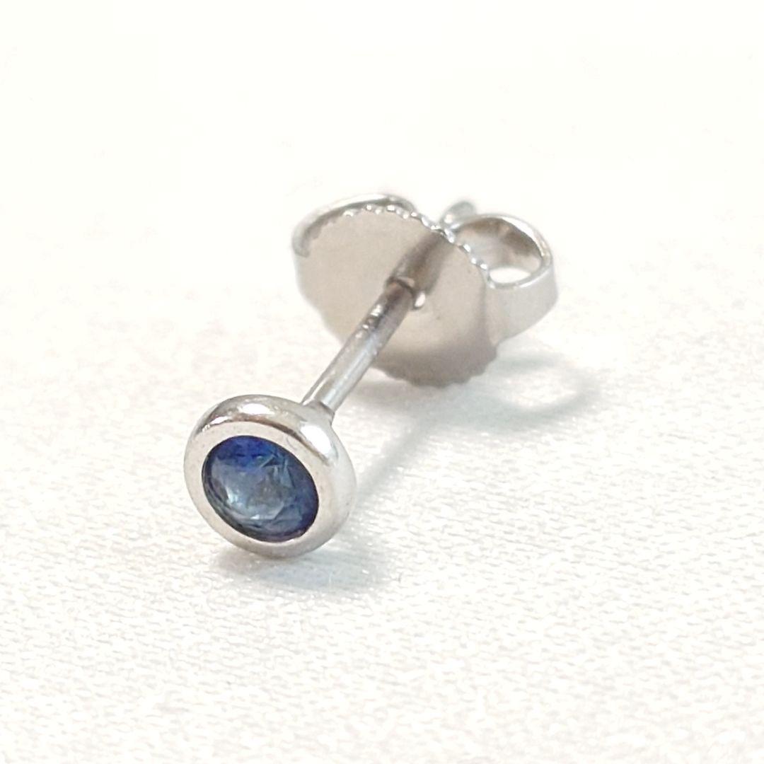 ティファニー Pt950 カラー バイ ザ ヤード ピアス 片耳用 7095