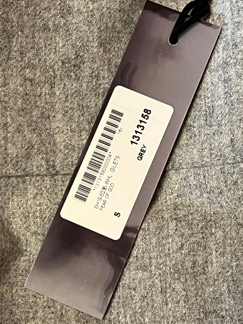 FEAR OF GOD ウールベスト　6th sixth VEST ジャケット