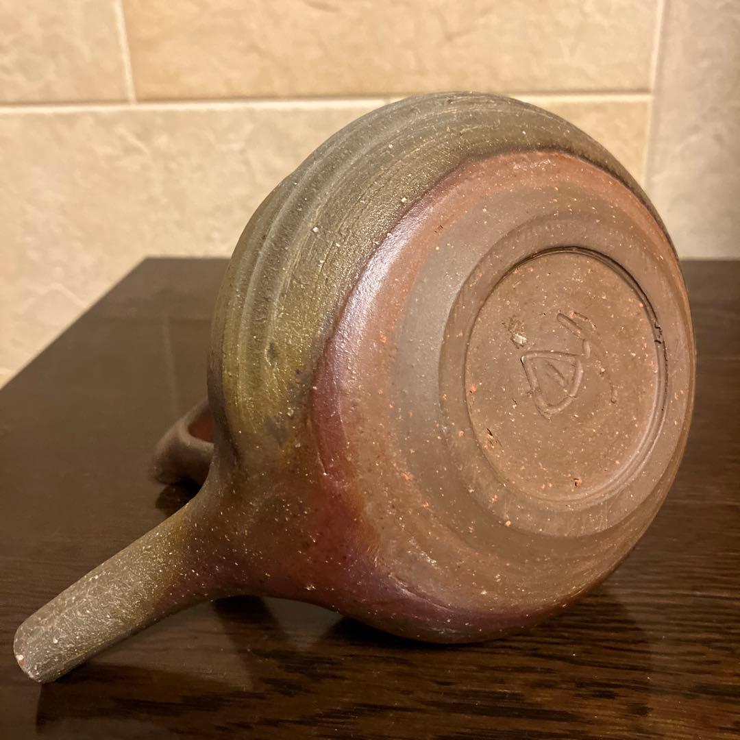 お値下げ 備前焼き 銚子 小日置武百作