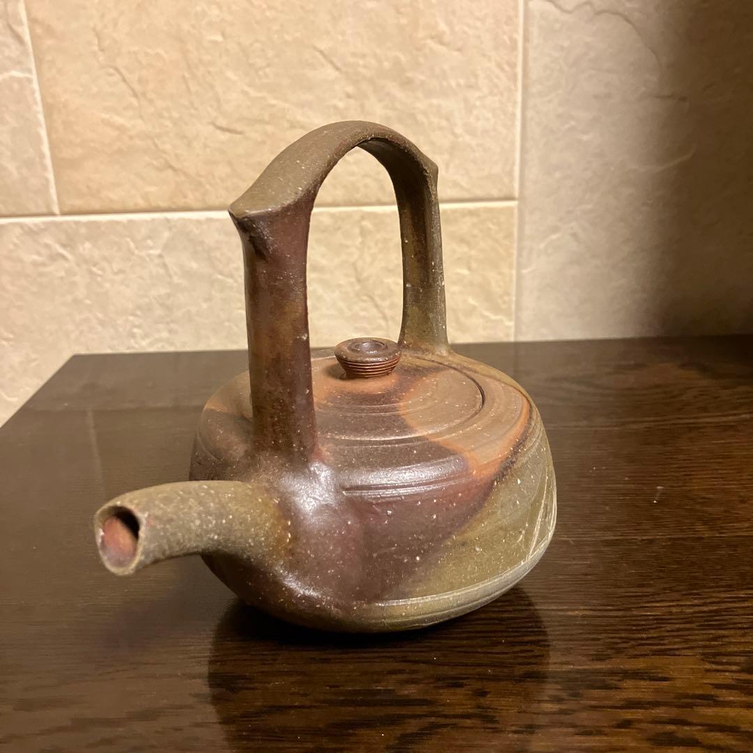 お値下げ 備前焼き 銚子 小日置武百作