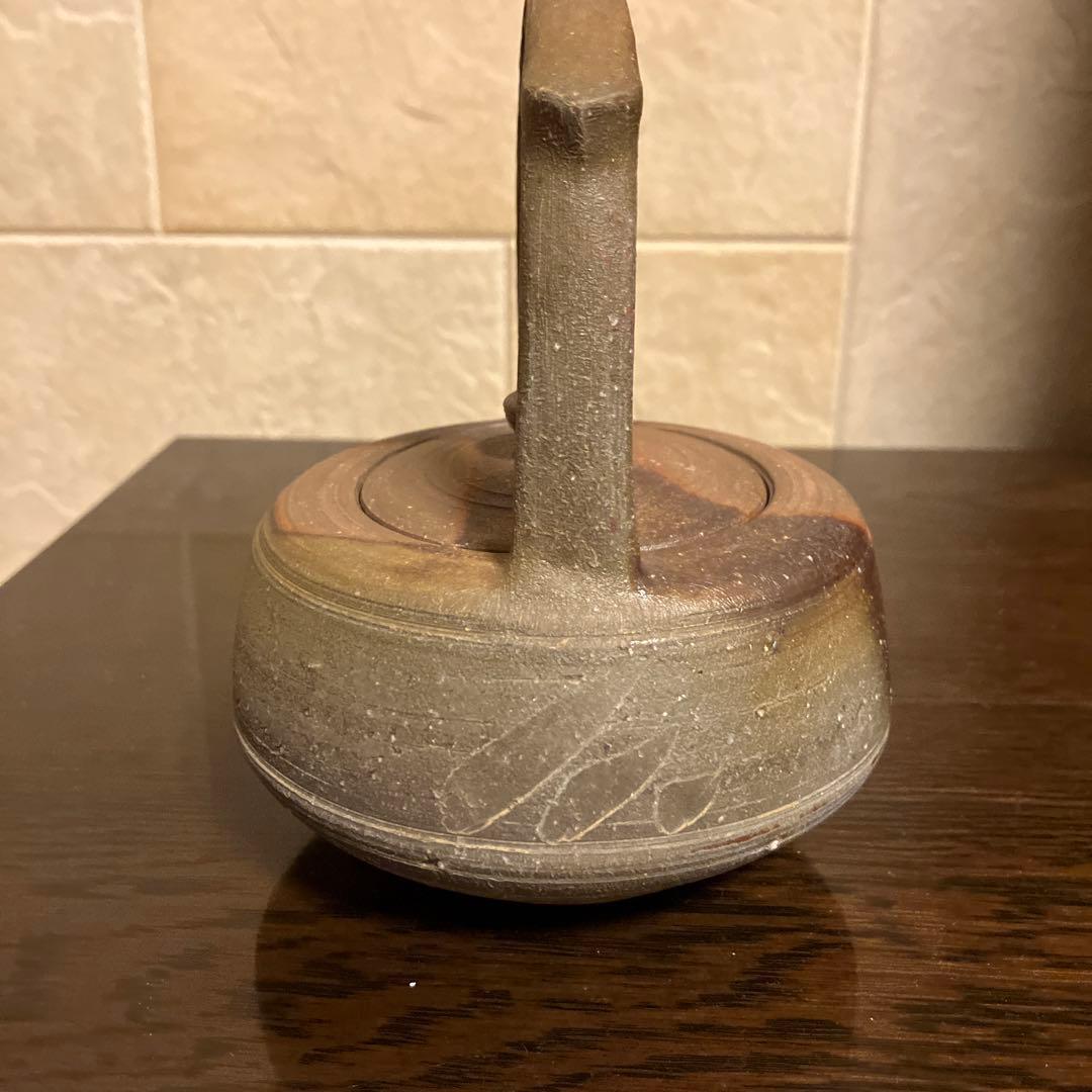 お値下げ 備前焼き 銚子 小日置武百作