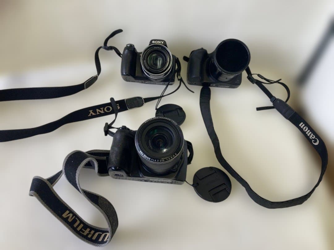 Sony　Canon FUJIFILM 一眼レフカメラセット　ジャンク品