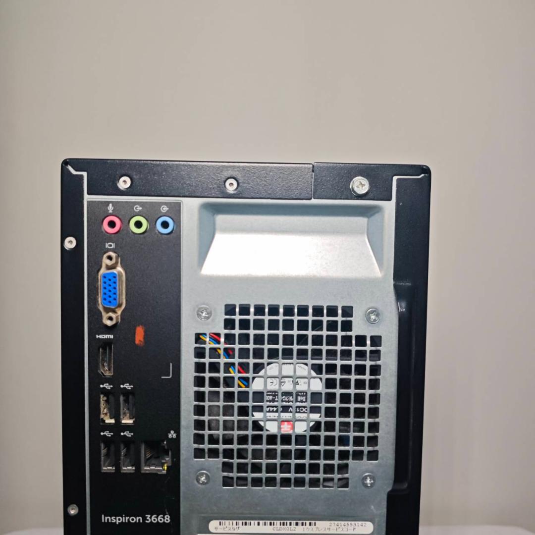 ゲーミングPC/i7 7700/500GB/GTX1050/DELL