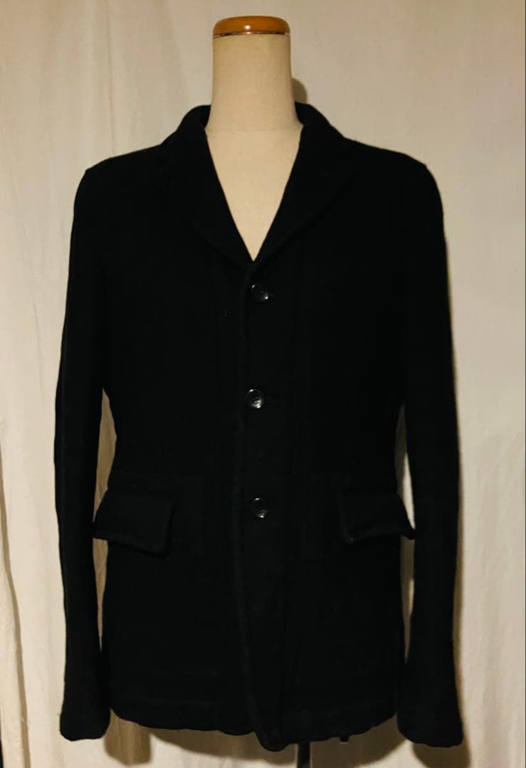 美品ブラックコムデギャルソン　キルティングジャケット