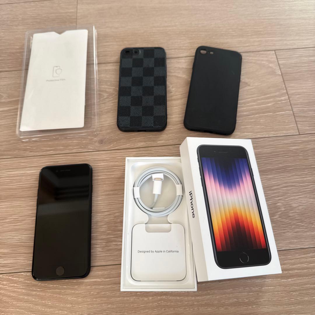 iPhone SE3 128GB 第3世代 ブラック　SIMフリー