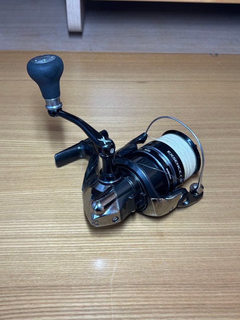 タ*読様 スピニングリール ブラック アルミ製