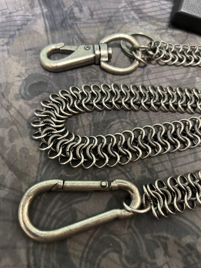 rosen kreuz ウォレットチェーン シルバー 65cm