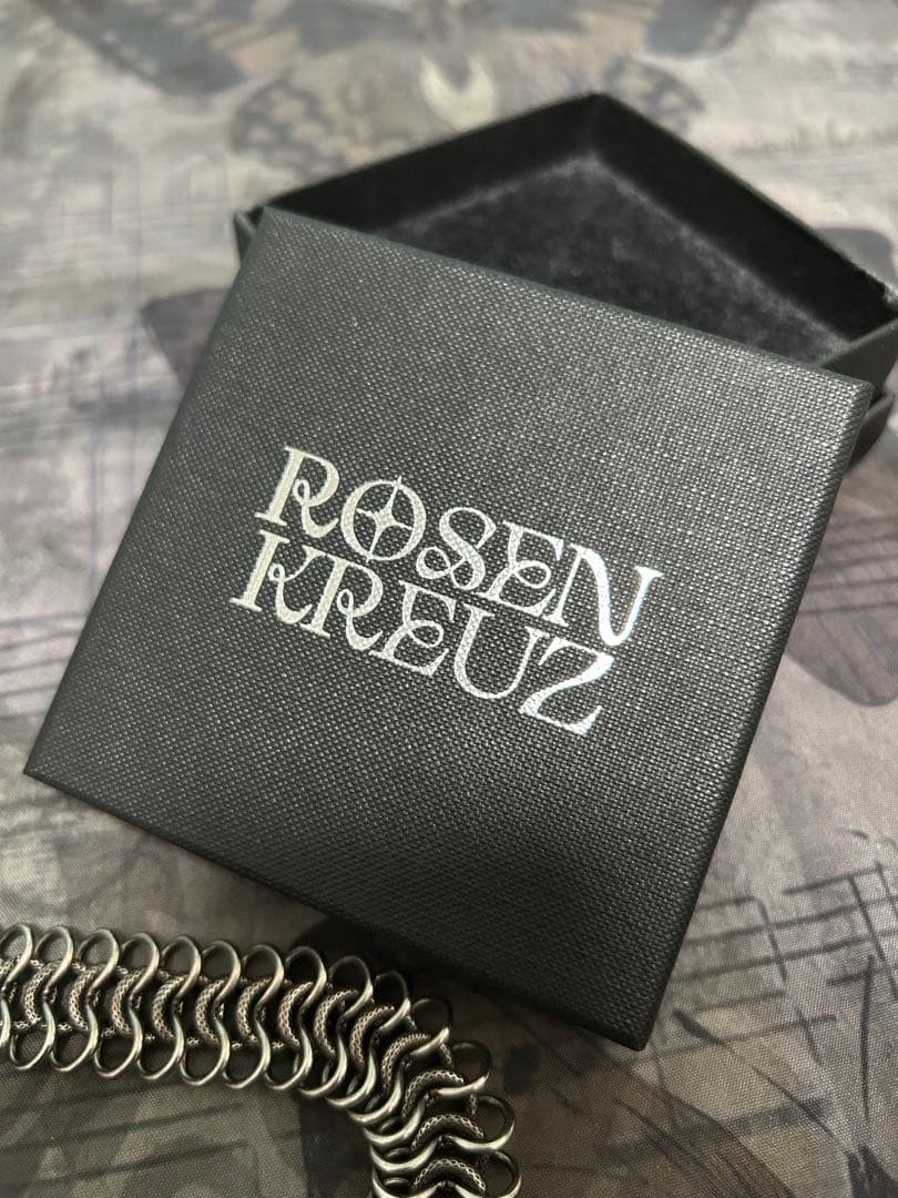 rosen kreuz ウォレットチェーン シルバー 65cm