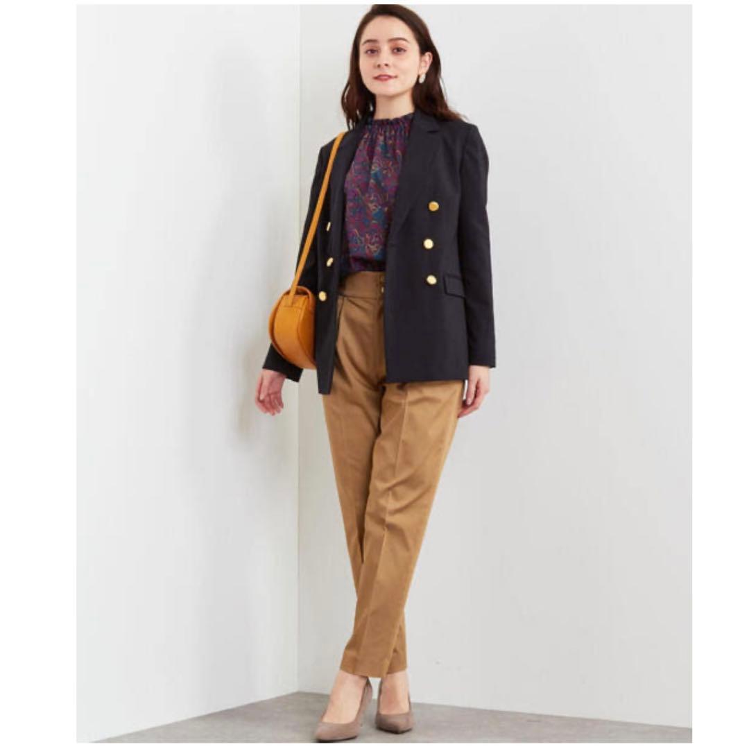 【1度着用のみ美品】 ユナイテッドアローズ ダブルテーラードジャケット 金ボタン