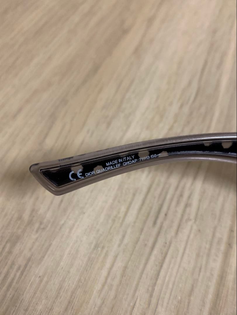 Christian Dior サングラス QUADRILLEF リムレス Y2K