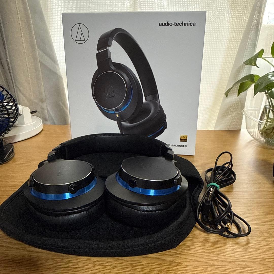 ヘッドホン audio-technica ATH-MSR7b