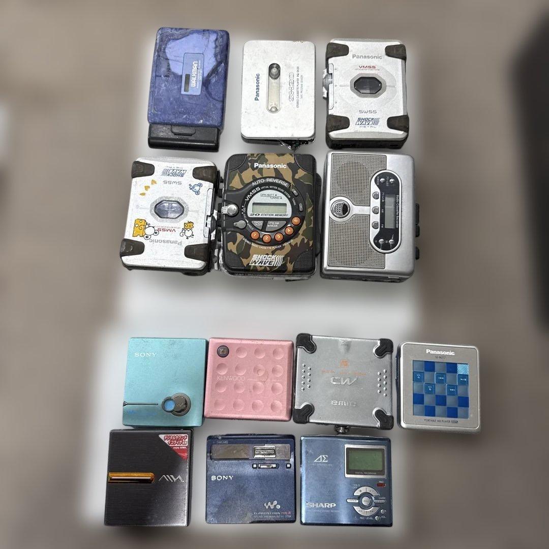 SONY MD WALKMAN カセットプレイヤー　まとめ売り
