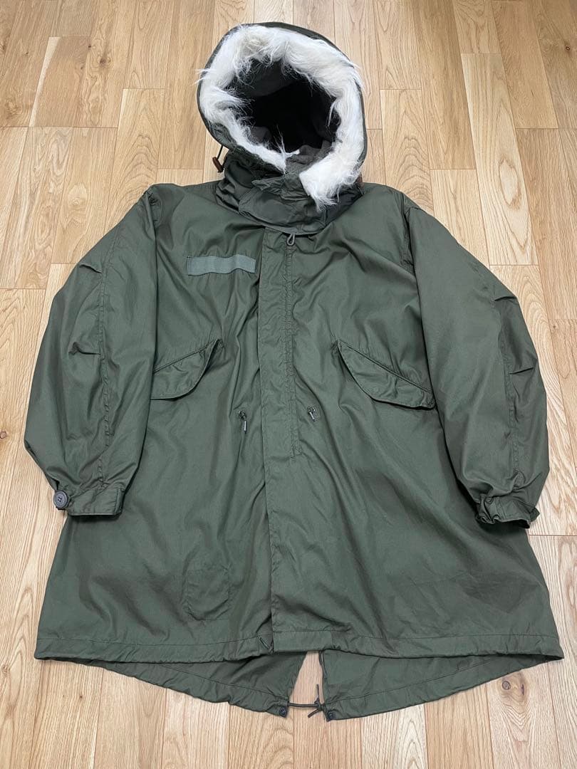 DEAD STOCK 米軍実物 70s M65 フィッシュテール フルセット L