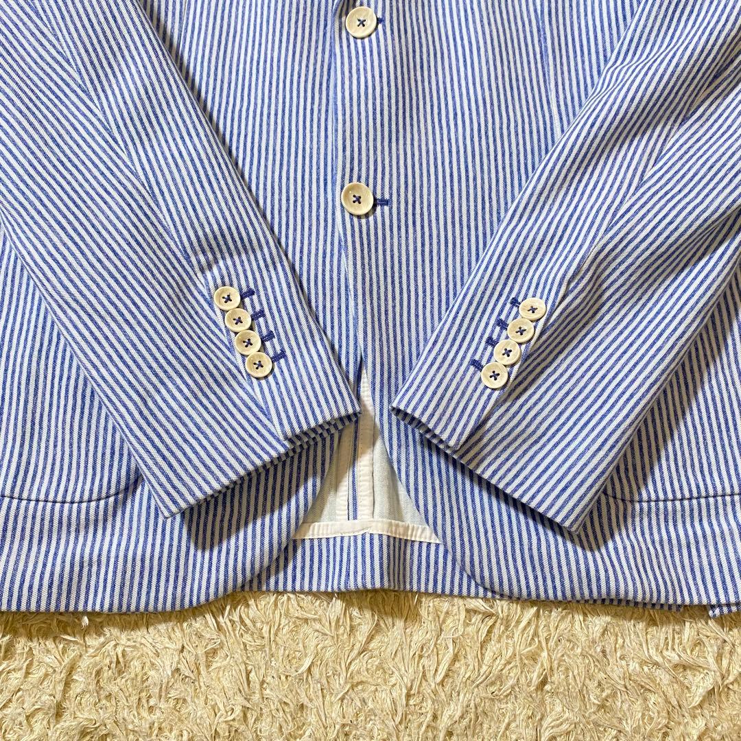 【美品】CIRCOLO 1901 チルコロ テーラードジャケット ブルー 50