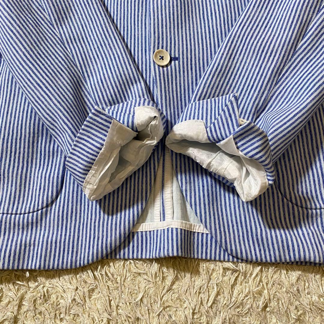 【美品】CIRCOLO 1901 チルコロ テーラードジャケット ブルー 50