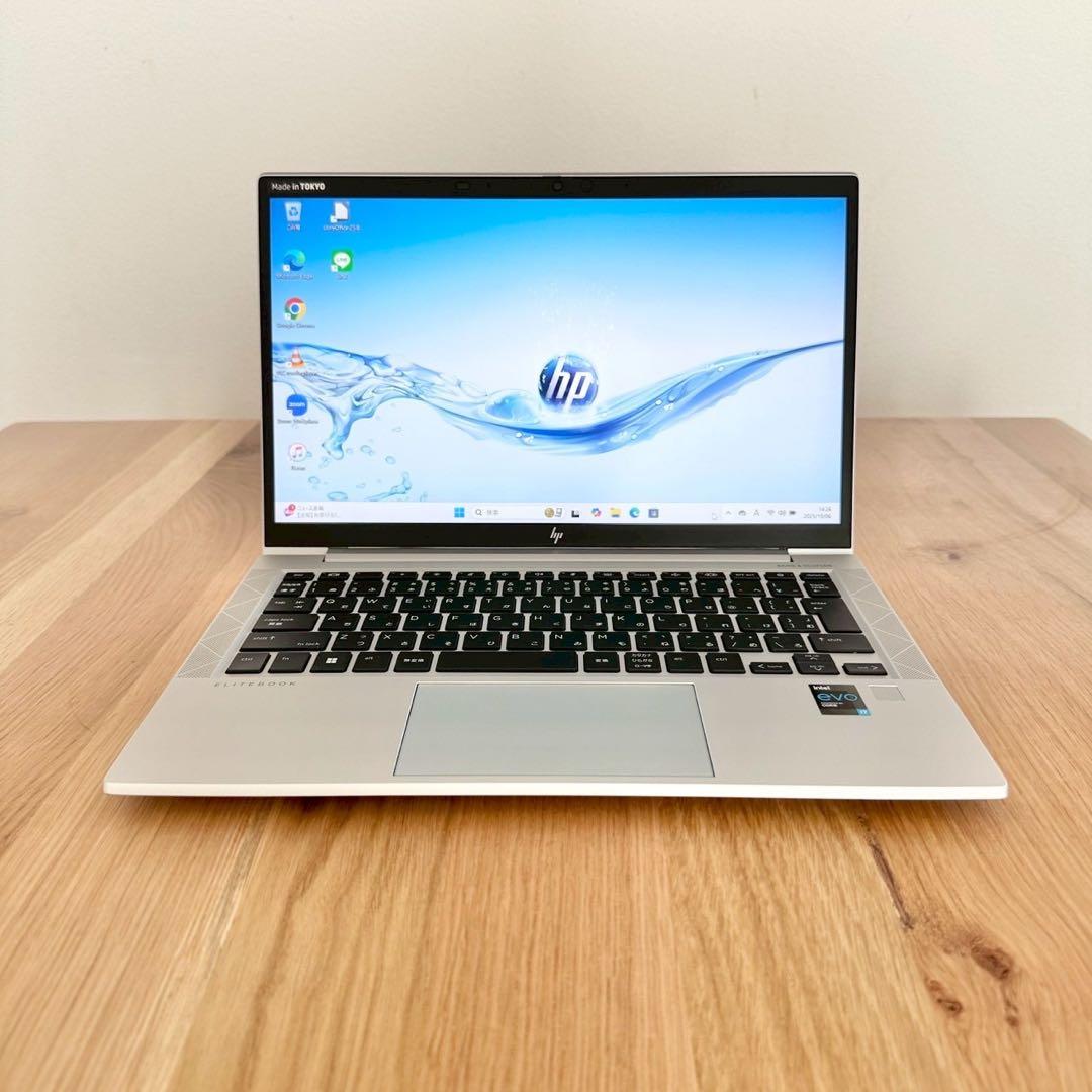 【美品】HP EliteBook i7 2023年製 メモリ16 SSD512