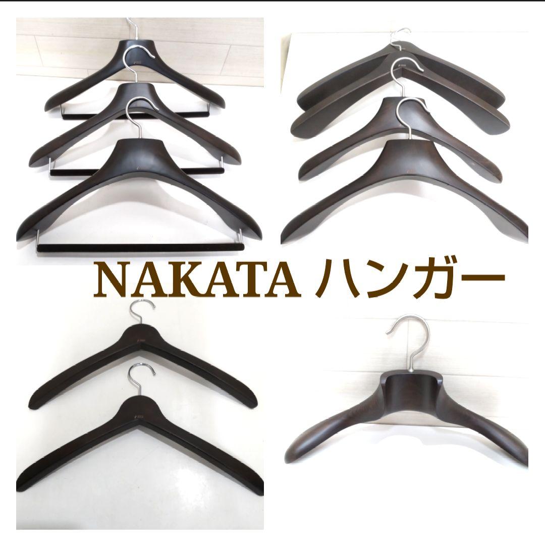 NAKATA　ナカタ　ハンガー　木製　10本セット　KJ18
