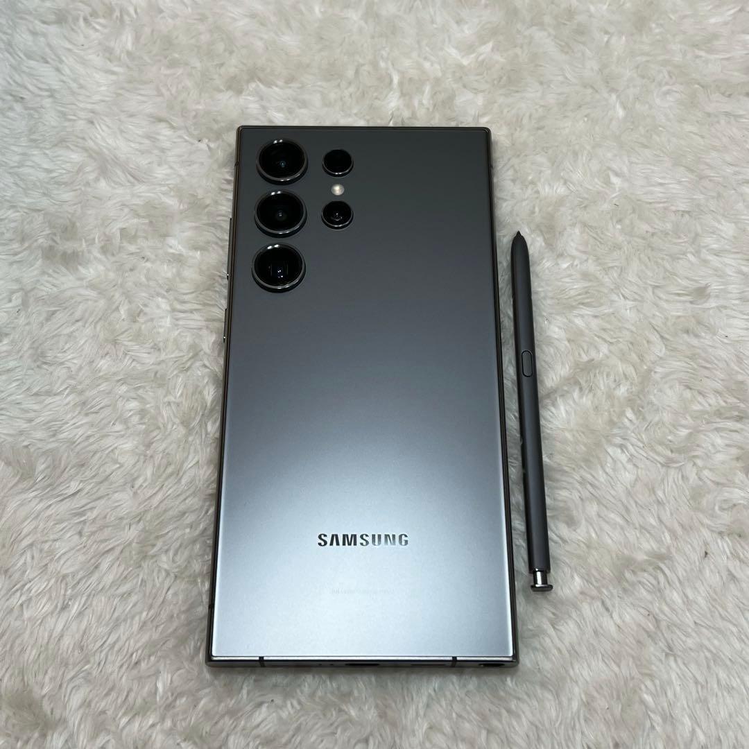 ★ Galaxy S24 ultra 512GB ブラック 美品 日本版 o01