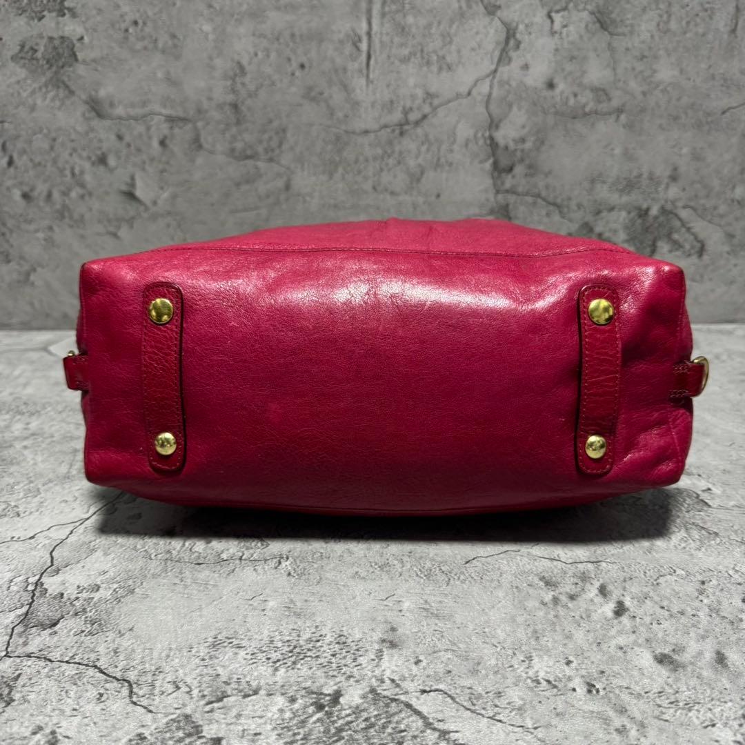 バッグ Coach Y2K Ashley Leather Boston Bag