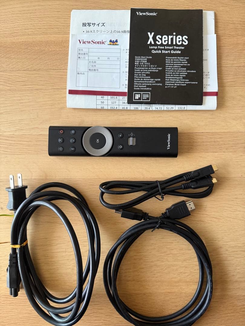 ViewSonic X series プロジェクター本体　X10-4K