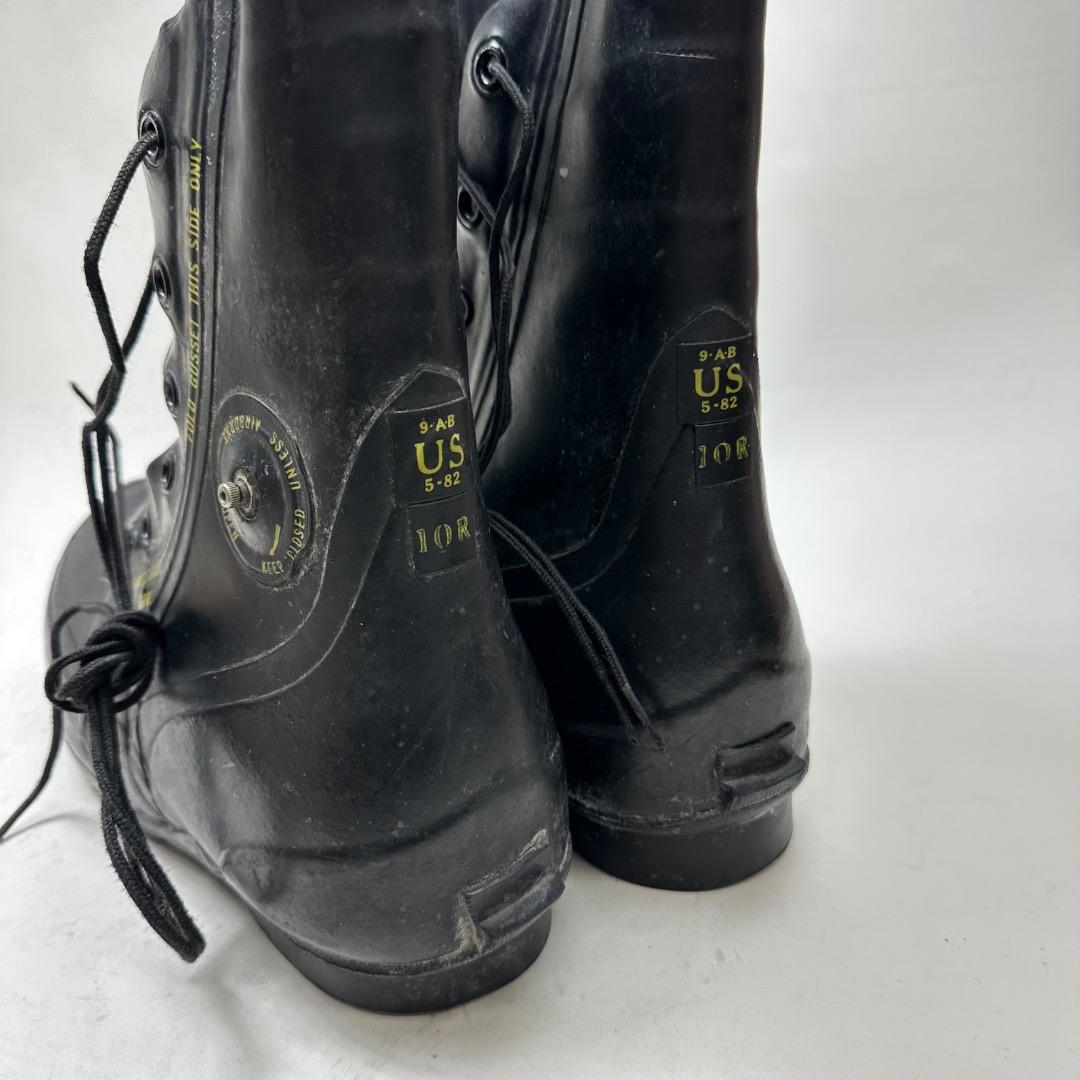 米軍 US.ARMY ミッキーブーツ バニーブーツ ラバーブーツ　1982年
