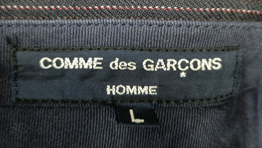 デッドストック　ビンテージ　コムデギャルソン・オム　スラックス　AD2006