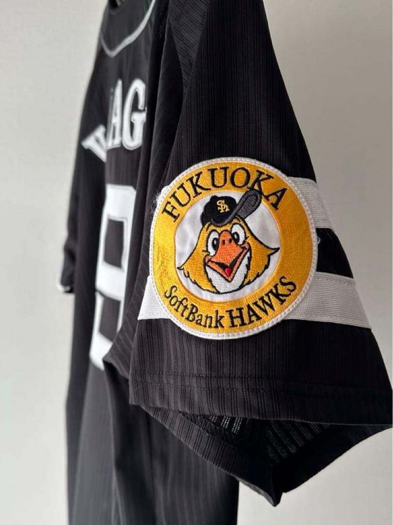【美品】福岡ソフトバンクホークス 柳田悠岐 レプリカユニフォーム ビジター用