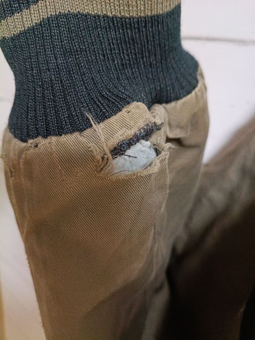 【訳あり】ナイキ スタジャン 刺繍ロゴ バイカラー タグビッグ