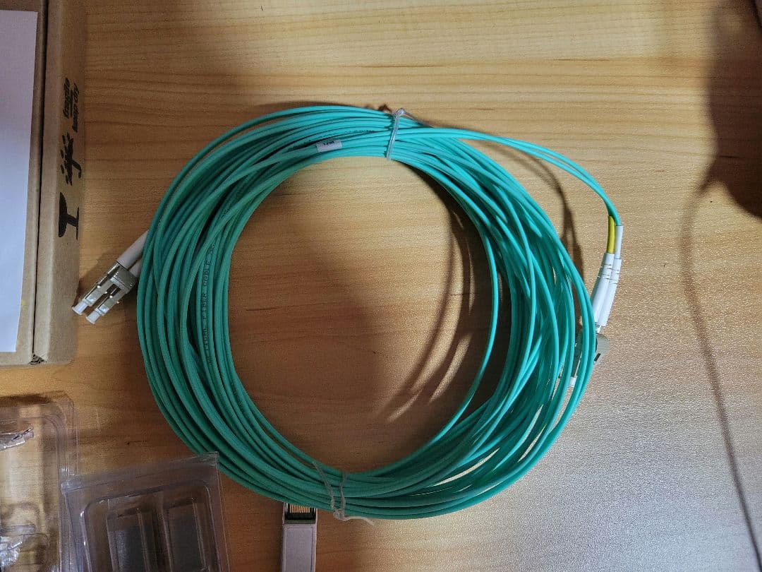 Mikrotik 10G SFP+モジュールとIntelモジュール