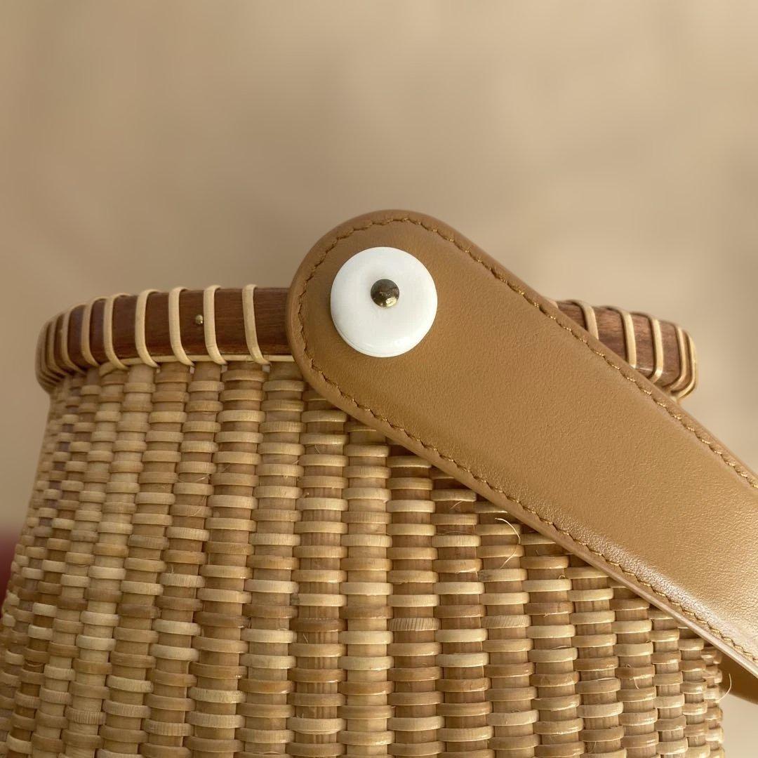 ハンドメイドのナンタケットバスケット