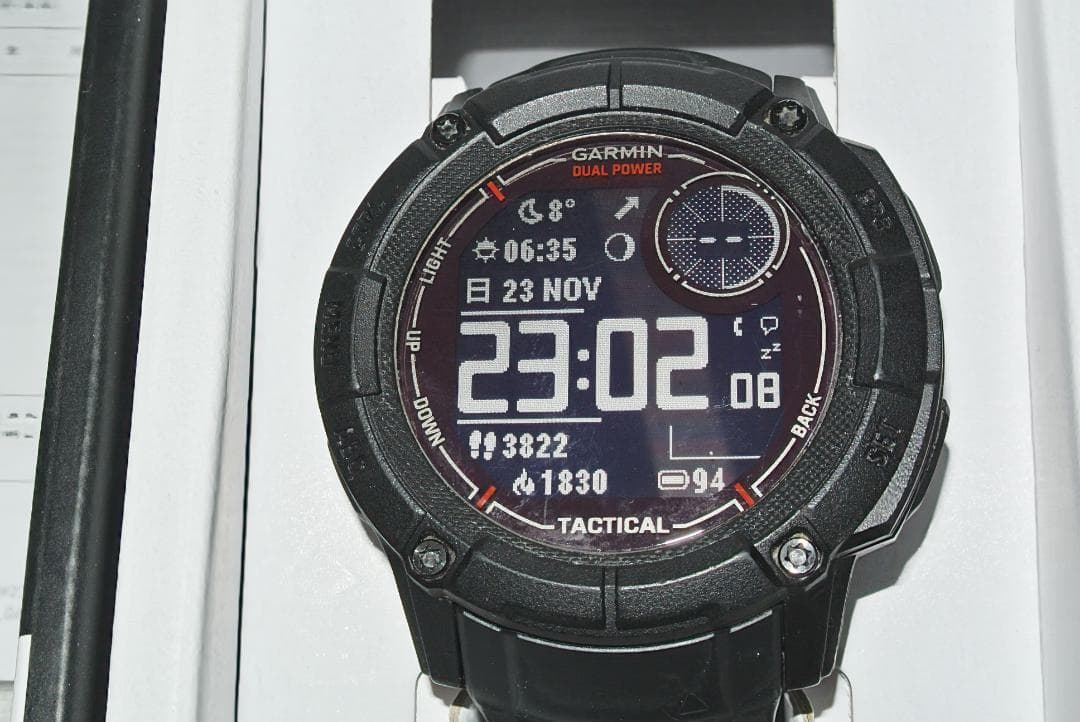 Garmin Instinct 2X Dual Power スマートウォッチ