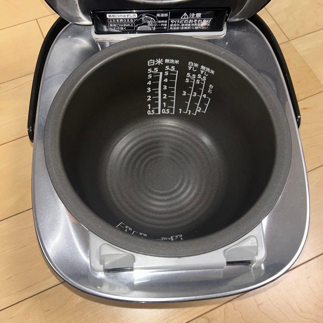 東芝 真空圧力IHジャー炊飯器 5.5合 RC-10VSP 購入価格34000円