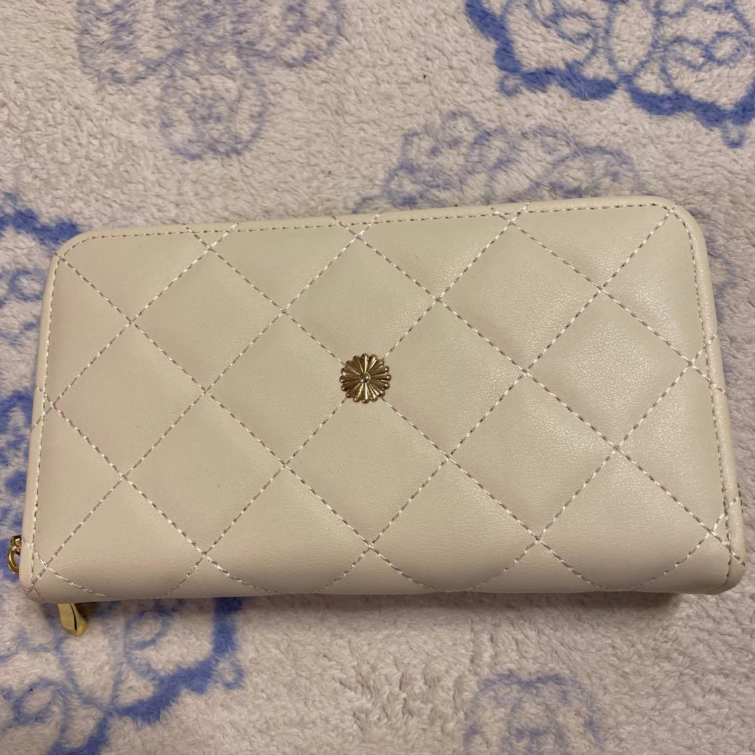 【新品未使用】菊の御紋入り　お財布ショルダー