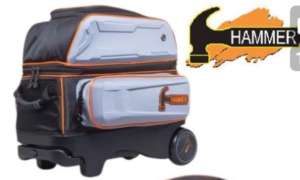 ハンマーボウリング用バッグ2個入り　 グレー