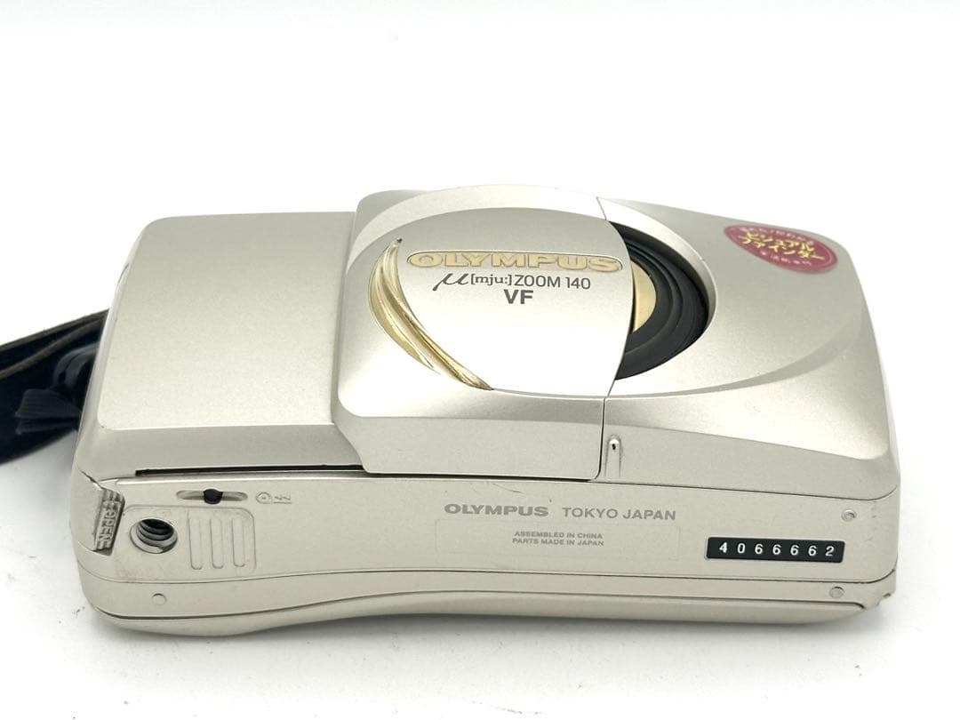 【完動品】OLYMPUS μ ZOOM 140 VF フィルムカメラ 動作確認済