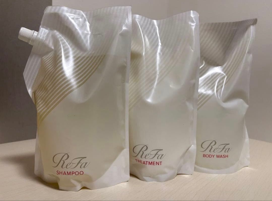 ReFa シャンプー・トリートメント・ボディソープ各1000ml詰め替えセット